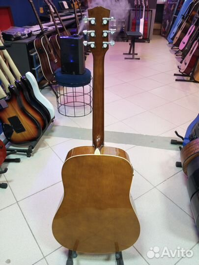 Гитара электроакустическая Fabio поврежденная