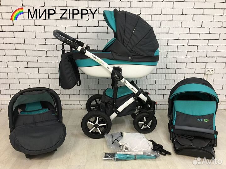 Коляска верди (verdi pepe 3/1)