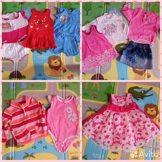 Детские вещи на девочку 74 размер