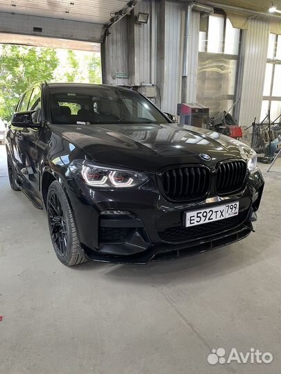 Сплиттер Performance на BMW X3 G01 X4 G02