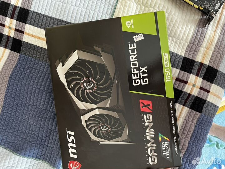 Видеокарта MSI GeForce GTX 1650 super gaming