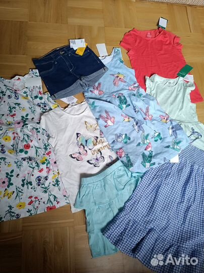 Новые платья H&M, p.110/116/122/128