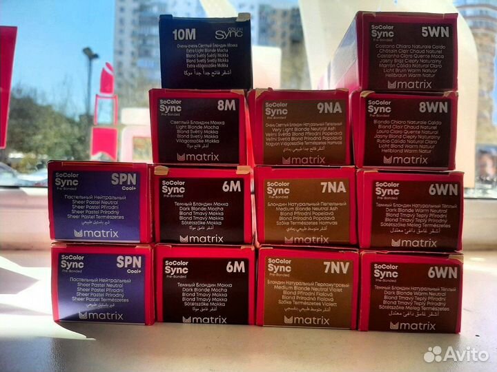 Краска для волос Matrix, Kapous, Estel