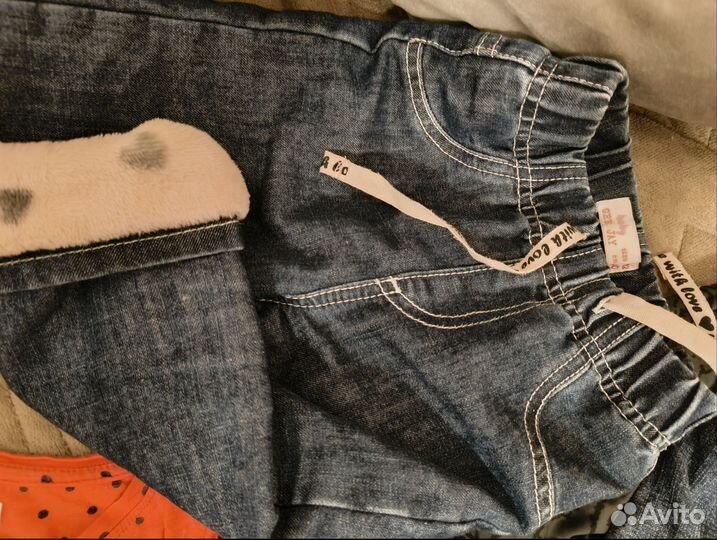 Пакет одежды для малышки 74-80