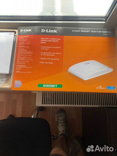 Коммутатор 5-портовый D-link DGS-1005D