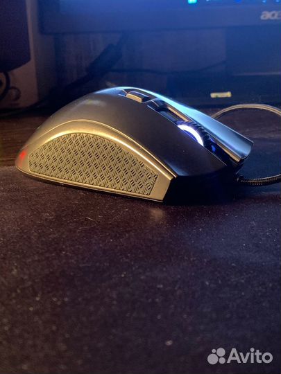 Игровая мышка HyperX+ коврик Logitech G
