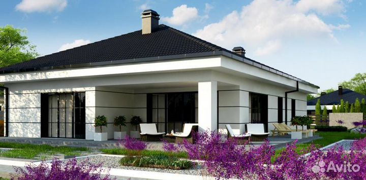 Строительство домов, коттеджей: блок, кирпич, брус