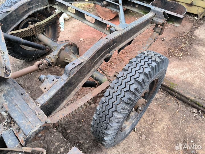 Рама газ-69 с мостами