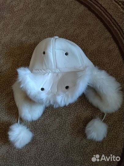 Шапка ушанка женская