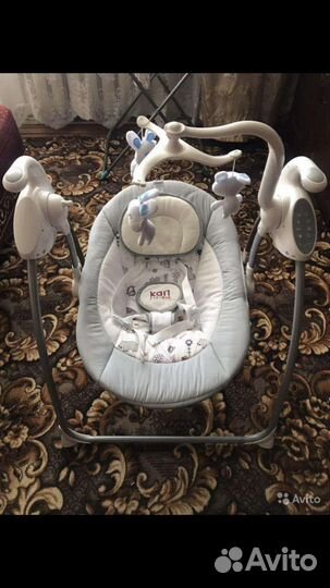 Детские качели шезлонг