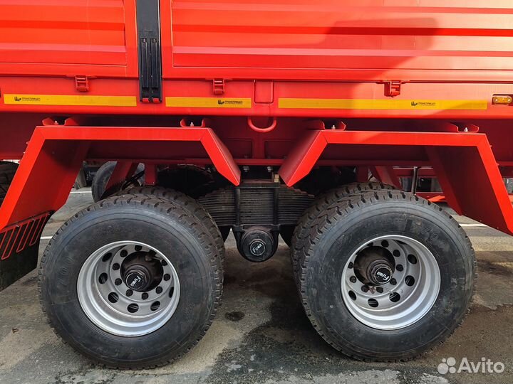 Полуприцеп трал (тяжеловоз) Трансприцеп Бортовой-трубовоз, 2022