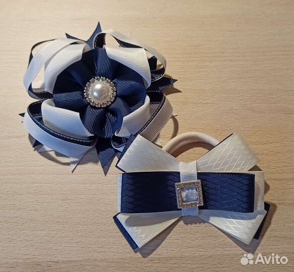 Брошь-галстук, бантики