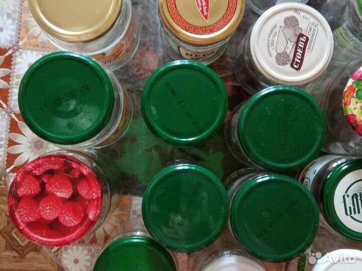 Банки стеклянные с крышкой