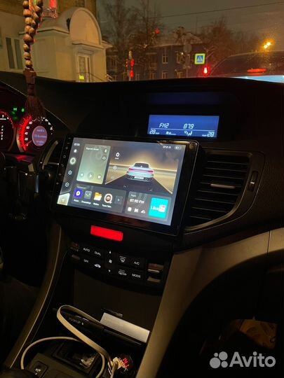 Accord Honda 8 android штатная магнитола teyes