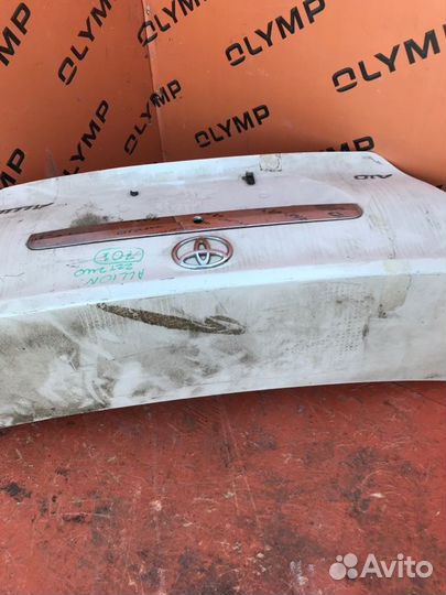 Крышка багажника Toyota Allion ZZT240 1ZZ-FE