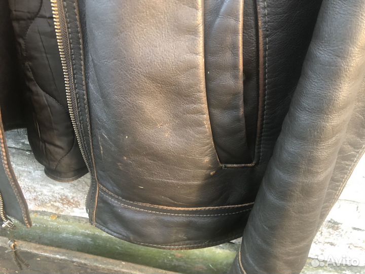 Куртка из кожи буйвола Eddie Bauer 54-56