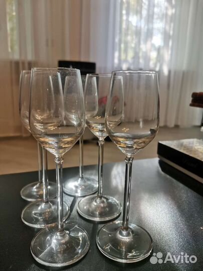 Бокалы для ликёра (стопка на ножке)