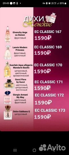 Духи женские/ мужские/ унисекс Империо