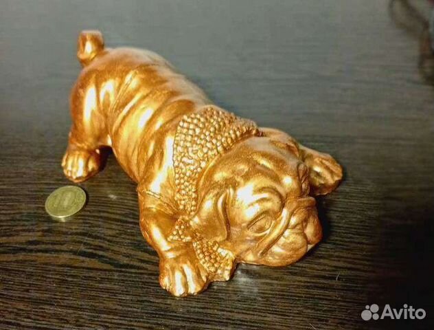 Статуэтка собака(Мопс )