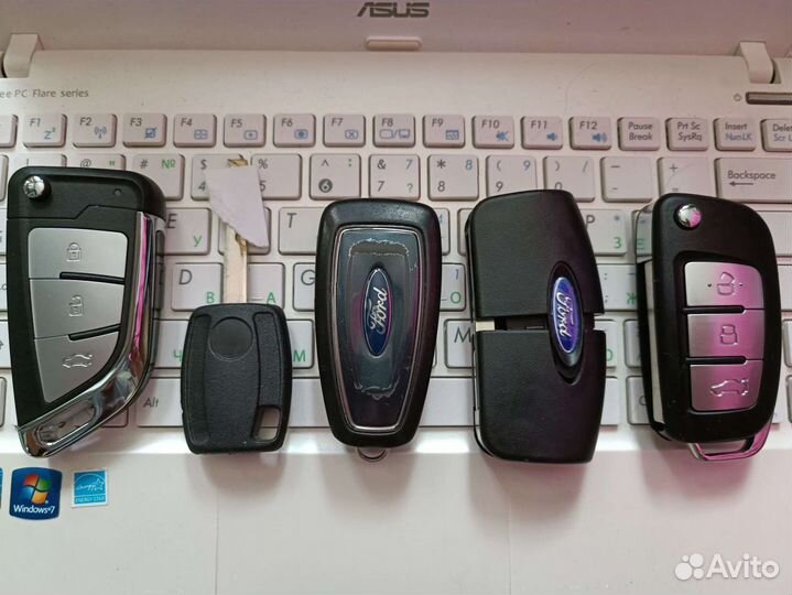 Выкидной ключ для автомобиля с пропиской