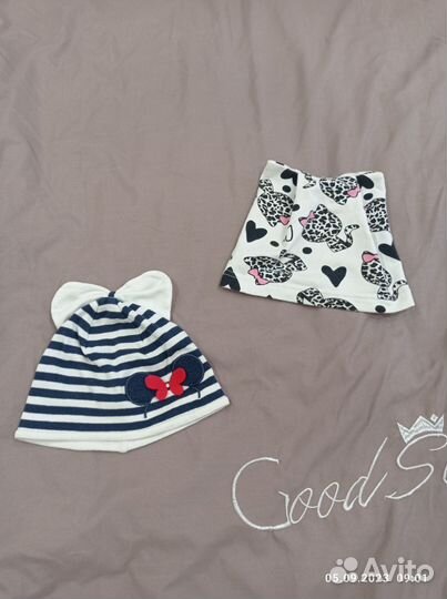 Шапки на девочку