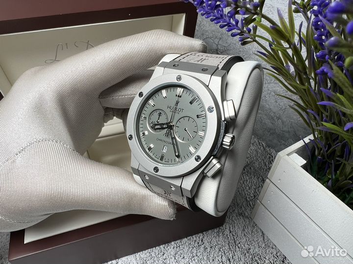 Часы мужские hublot geneve chronograph