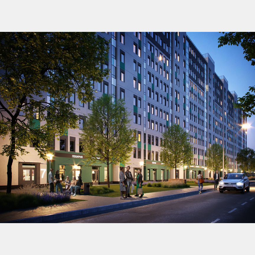 1-к. квартира, 35 м², 8/12 эт.