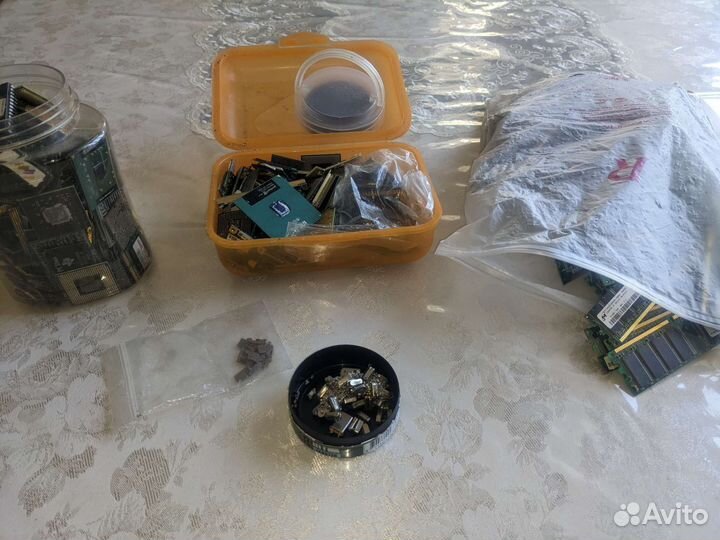 Микросхемы для получения драг. металлов