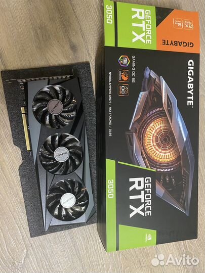 Видеокарта Gygabyte GeForce RTX 3050 Gaming OC 8GB