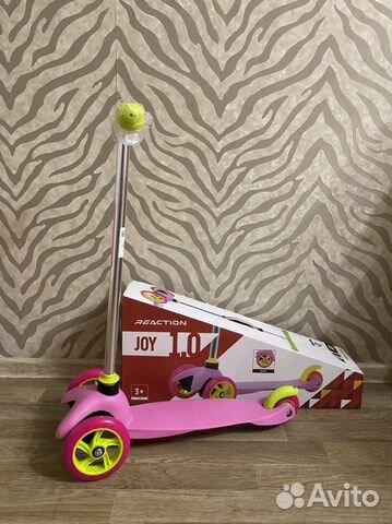 Самокат трехколесный новый детский