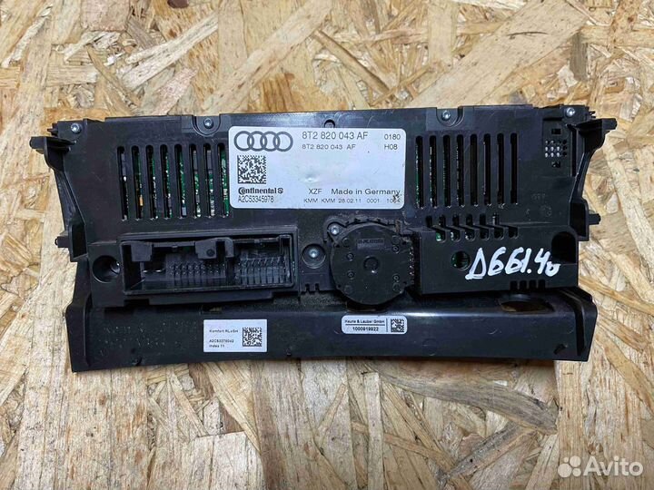 Блок управления печки/климат-контроля Audi A4B8 (8