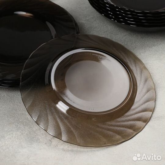 Набор столовый стеклянный Ocean. Eclipse, 19 предм