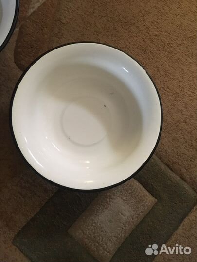 Тазик эмалированный