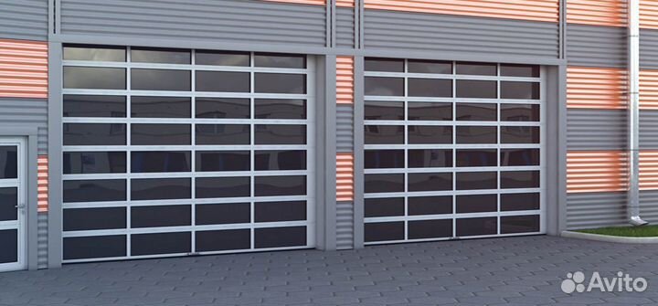 Секционные ворота