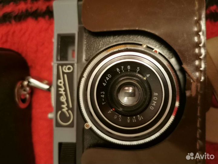 Плёночный фотоаппарат Смена и siluet