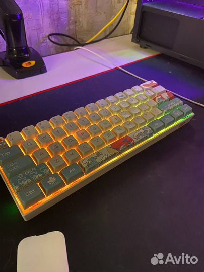 Кастомная клавиатура на базе gk61