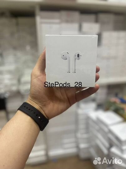 Оптом Беспроводные наушники airpods 2 premium