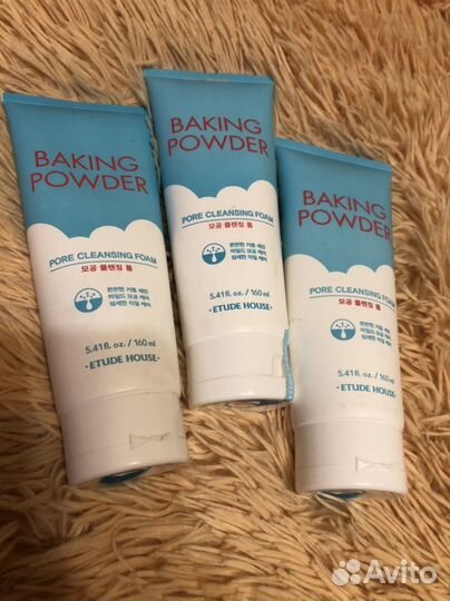 Пенка для умывания 3 в 1 Etude, новая