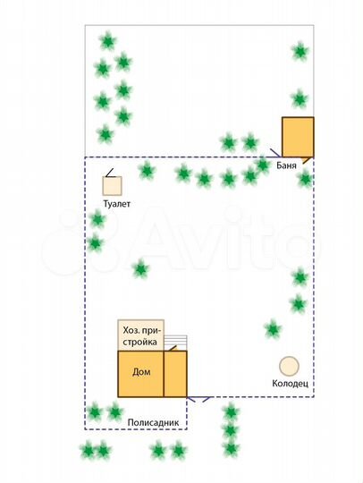 Дача 47,5 м² на участке 15 сот.