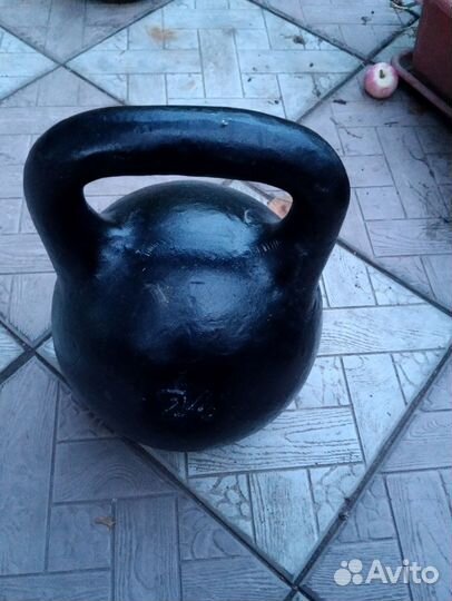 Гиря 24 кг СССР