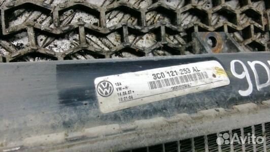 Радиатор системы охлаждения volkswagen passat B6