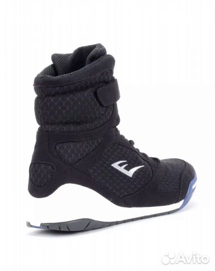 Боксерки Everlast Pro Elite High Top, black/white