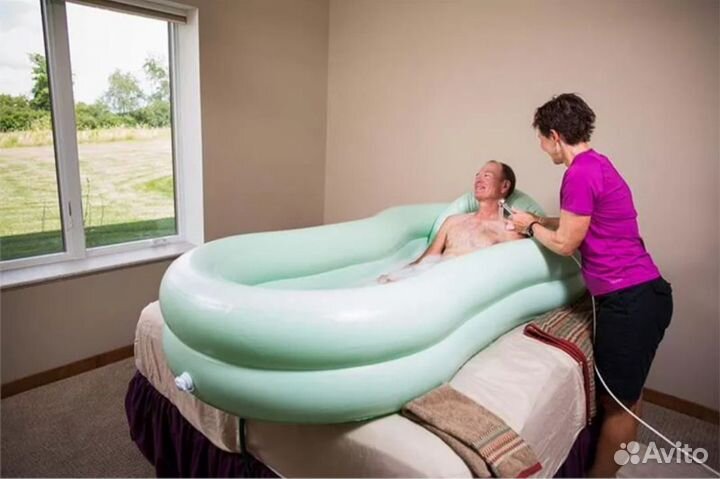 Купание лежачих больных
