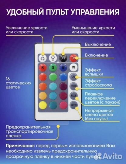 Sunset lamp имитация заката