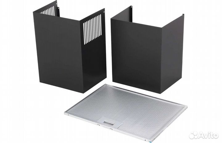 Наклонная вытяжка Turboair ares BL/A/60, black