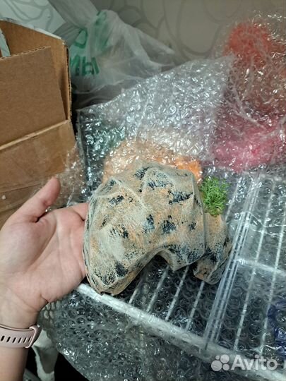 Укрытия для рептилий, декор для террариума