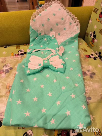 Конверт на выписку летний