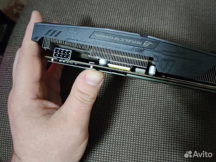 Видеокарта rx480-580 8gb Asus Rog strix