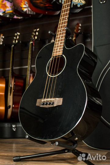 Акустическая бас-гитара с подключением