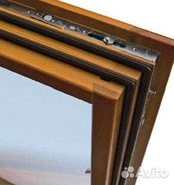 Ремонт, замена резины на деревянные евроокна, пвх